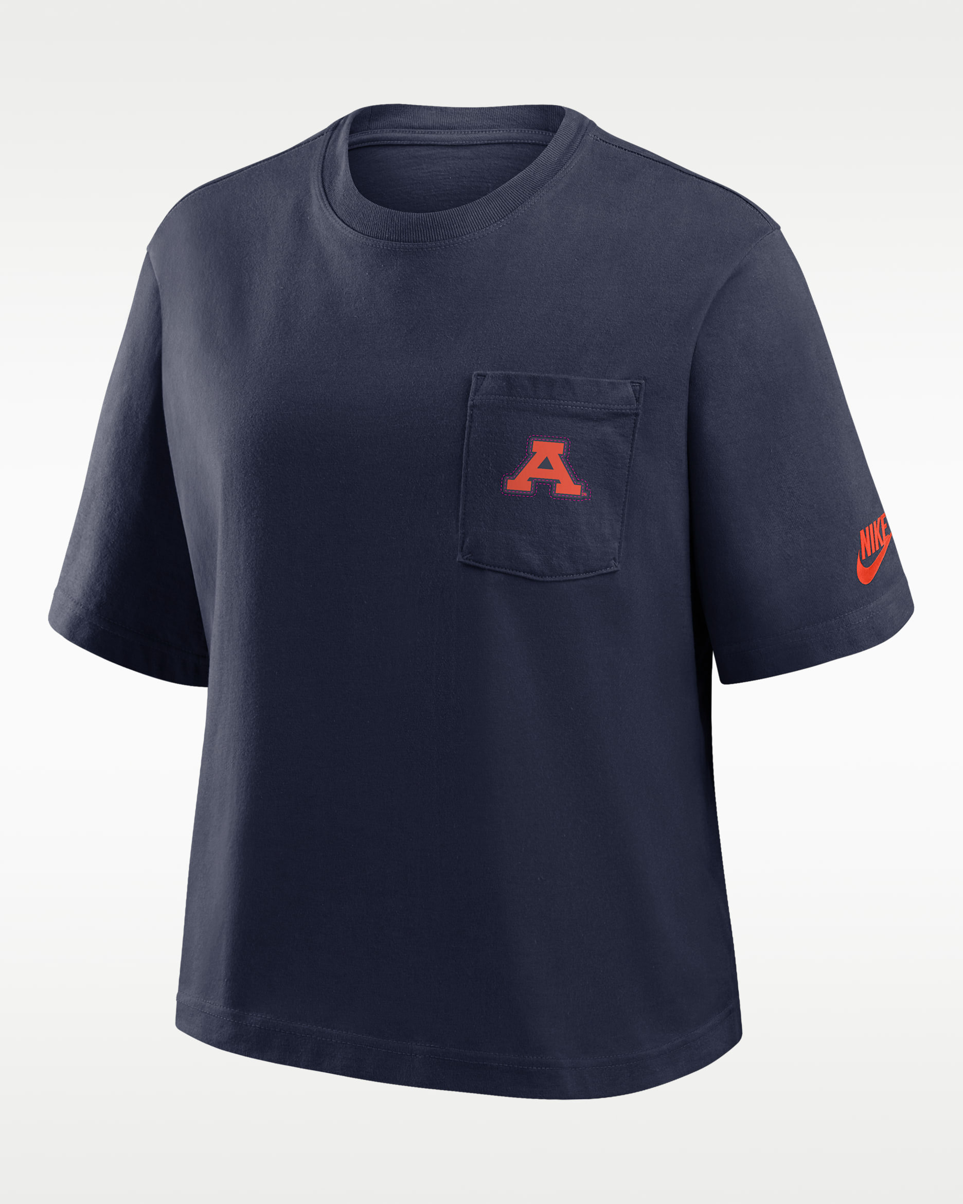Auburn Legacy Pocket Boxy Women's Nike College T-Shirt. Nike.com